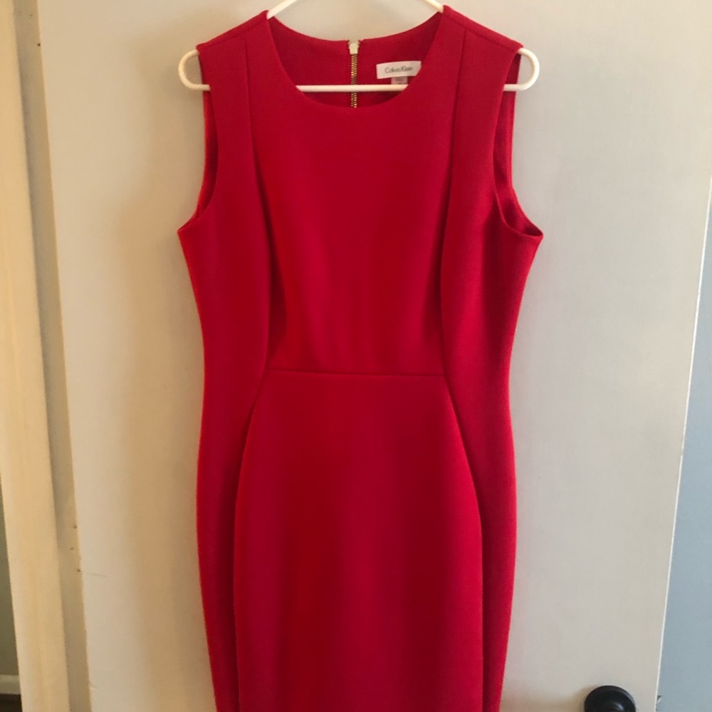 Calvin Klein Red Dress